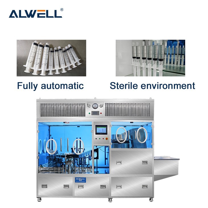 Riempitrice per siringa completamente automatica Riempitrice per siringhe a filo con soluzione salina normale preriempita da 3 ml 5 ml 10 ml